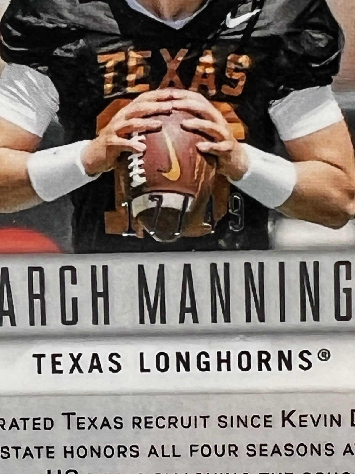 2023 Prizm - Arch Manning  - Throwback Burnt Orange Auto /49 -PSA 10 GEM MINT