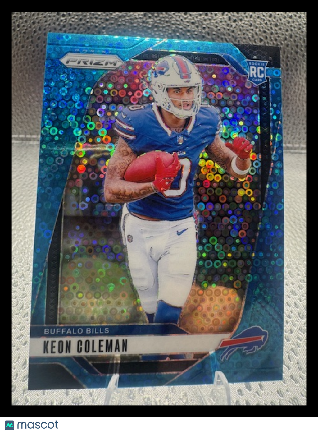 2024Prizm - Keon Coleman - Blue No Huddle /99 - RC Rookie - #362 - COLOR MATCH