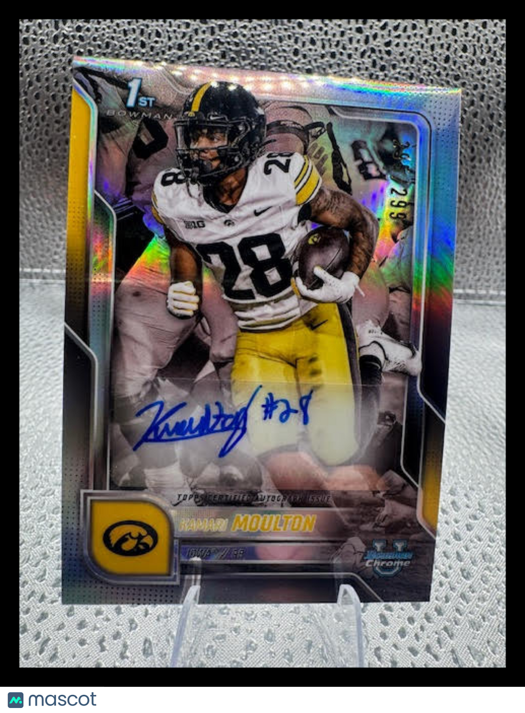 2025 Bowman Chrome- Kamari Moulton - Refractor Auto /299 - #BCA-KM