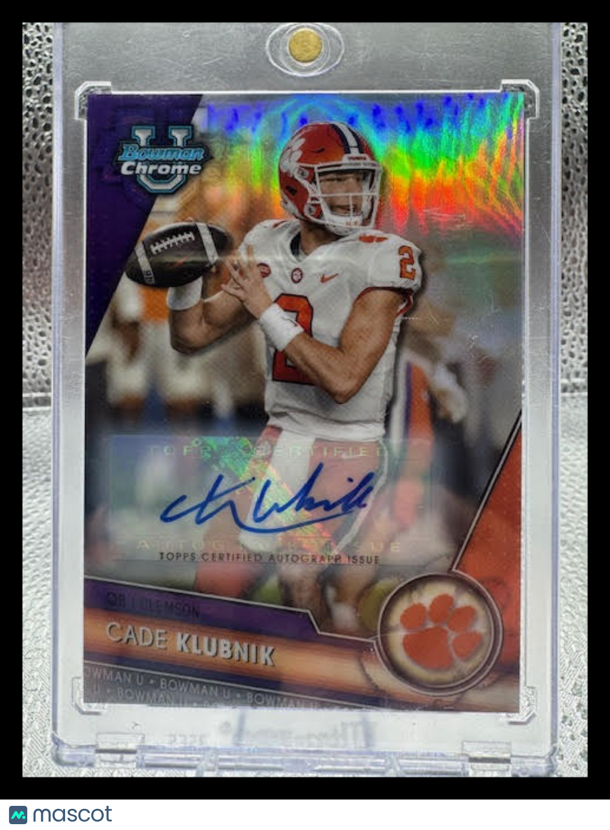 2023 Bowman Chrome - Cade Klubnik - Refractor Auto 70/499 - #33