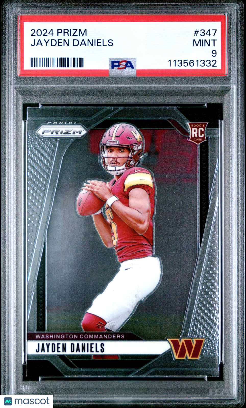 2024 Prizm - Jayden Daniels - #347 - RC - Rookie - PSA 9