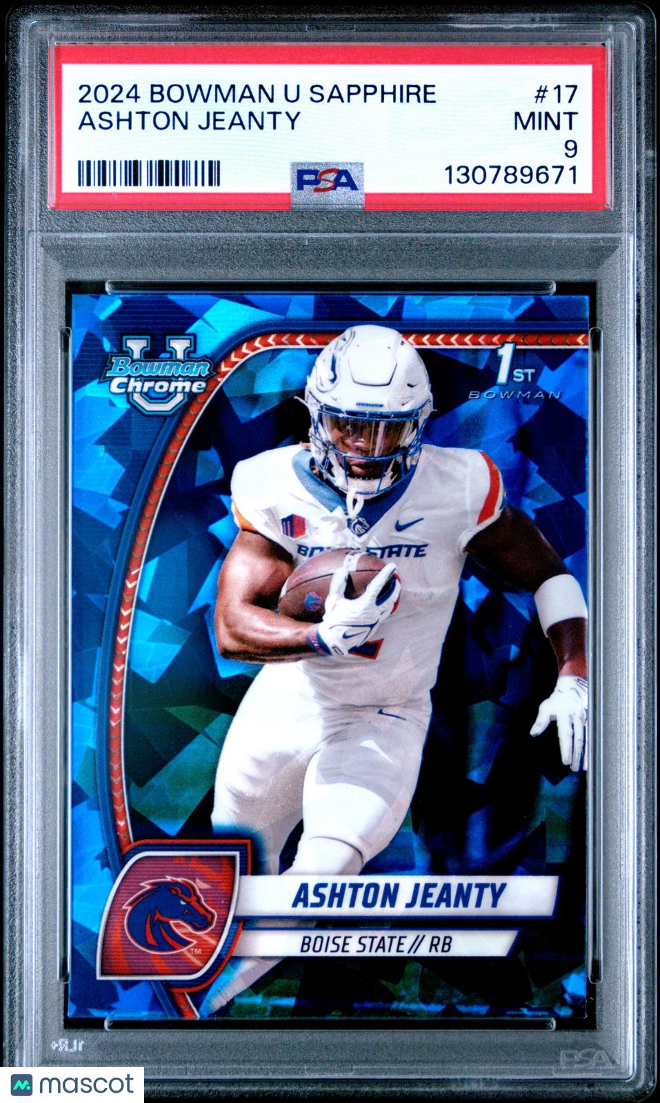 2024 Bowman Sapphire - Ashton Jeanty - Bowman 1st #17 - PSA 9