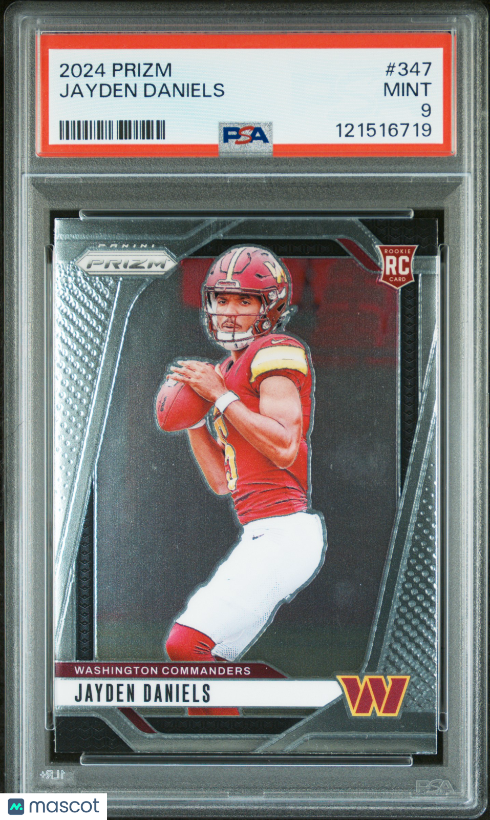 2024 Prizm Jayden Daniels #347 PSA 9