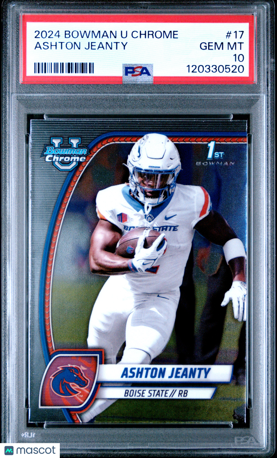 2024 Bowman Chrome - Ashton Jeanty - Bowman 1st - #17 - PSA 10 - GEM MINT