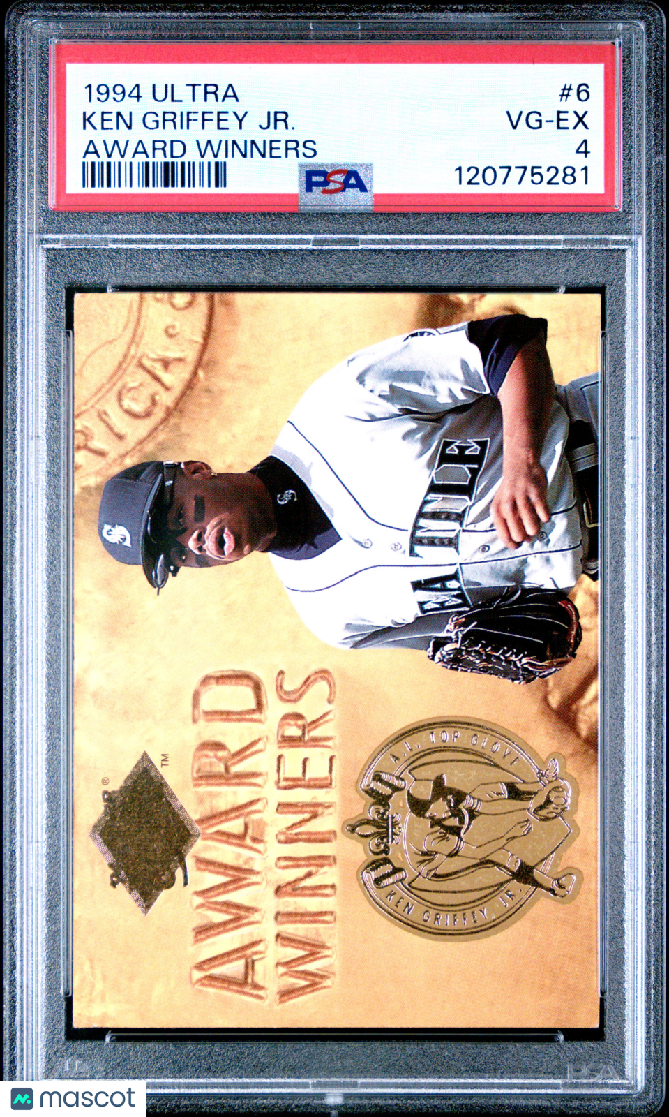 1994 Ultra - Ken Griffey JR. - Award Winners - #6 - PSA 4